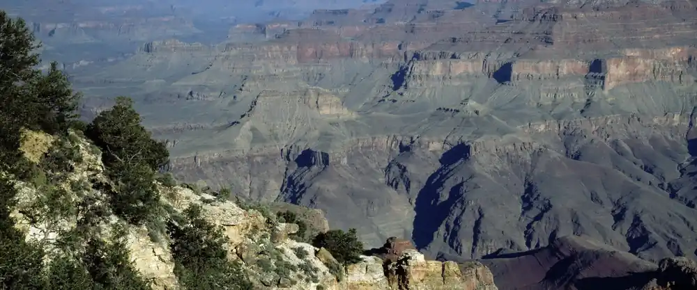 View of the Grand Canyon from the South Rim, Arizona